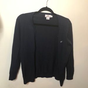 Vineyard Vines Navy Blue Cardigan Sweater